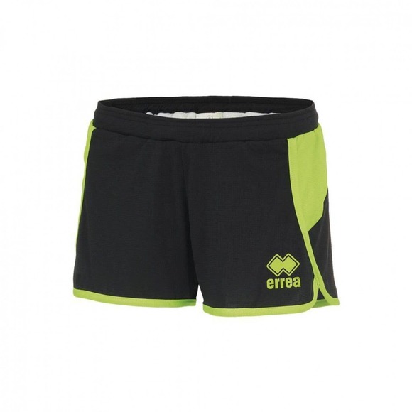 NWT ERREA Women Shima Shorts Active Wear Drawstring Waist Black Green Ru… - Picture 1 of 5